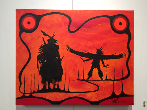 “Sunset Dancers” by Frank Polson