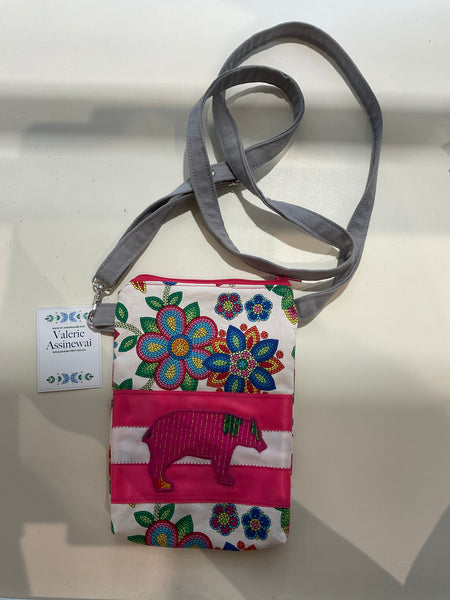 Pink Cellphone Bag - made by Valerie Assinewai