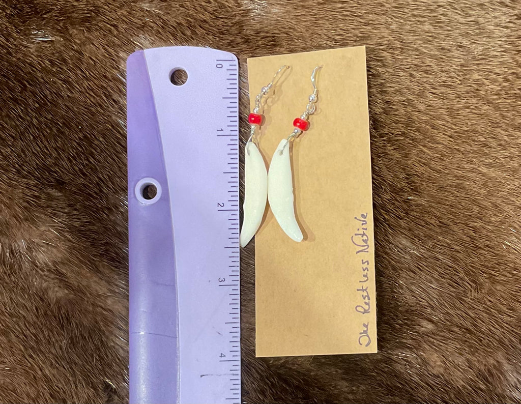 Wolf Tooth Earrings