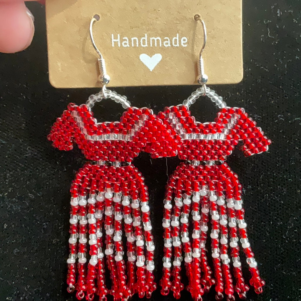 Red Dress Earrings