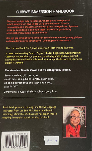 Gaagiigidodaa Ojibwe Immersion Handbook