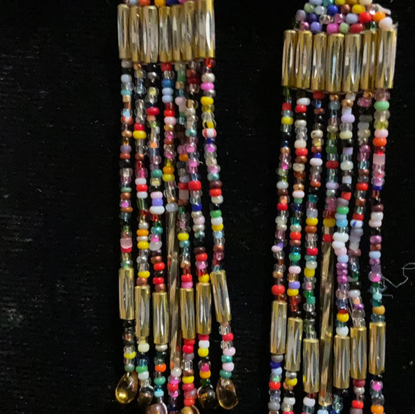 Multi Beaded Earrings