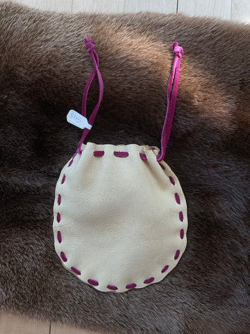 Plain Drawstring Purse