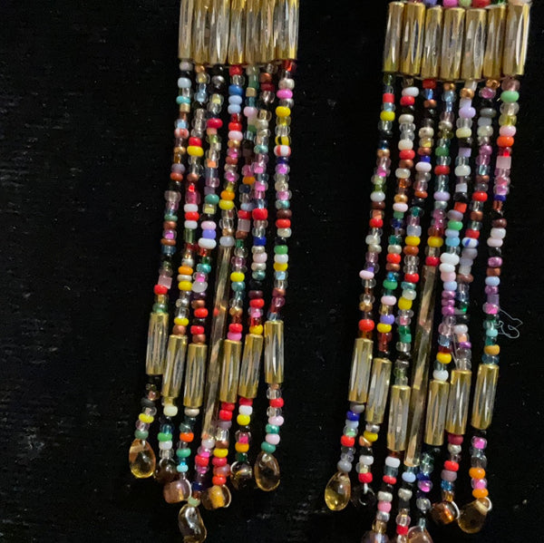 Multi Beaded Earrings