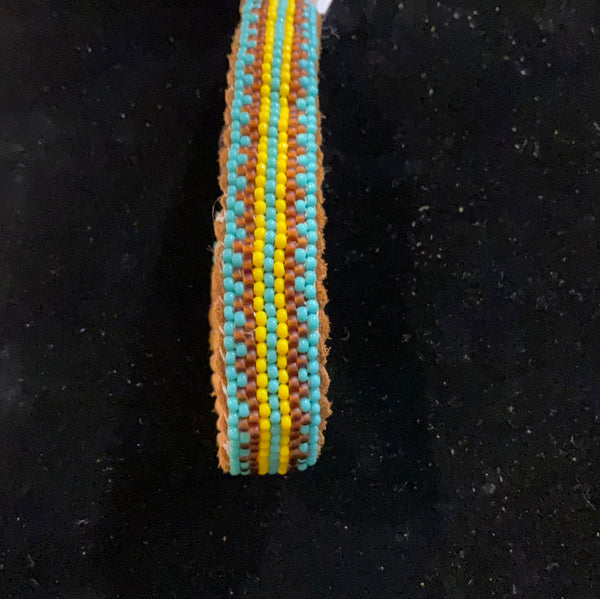 Beaded Bracelet with Clip