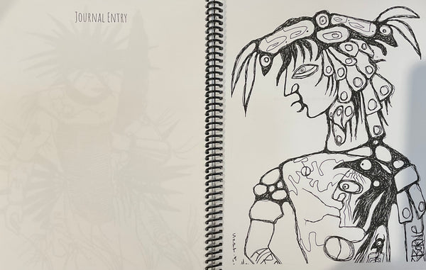 Twin Ravens Colouring Book