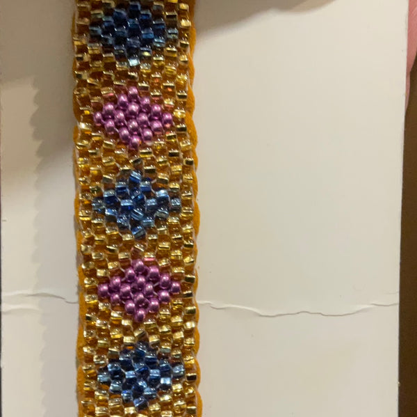 Beaded Bracelet with Clip