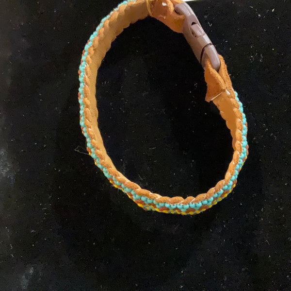 Beaded Bracelet with Clip