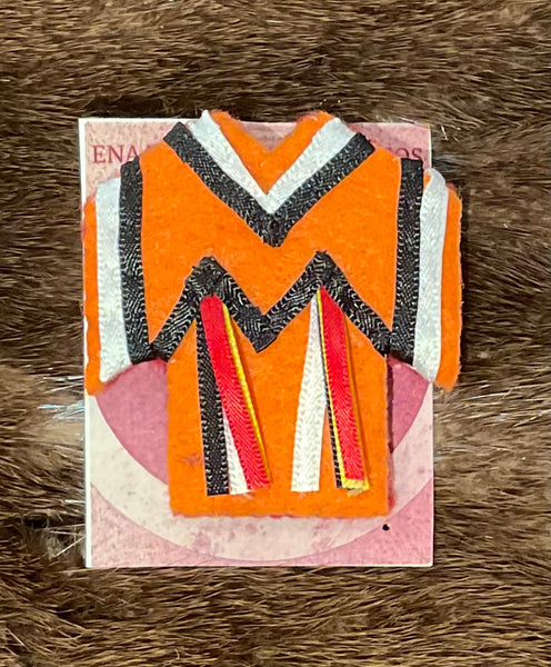 Orange Shirt Pins