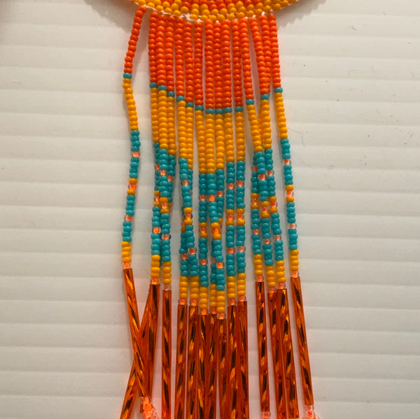 Orange Dream Catcher