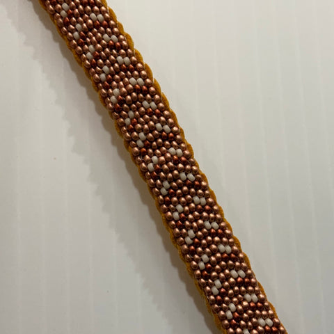 Brown Beaded Bracelet