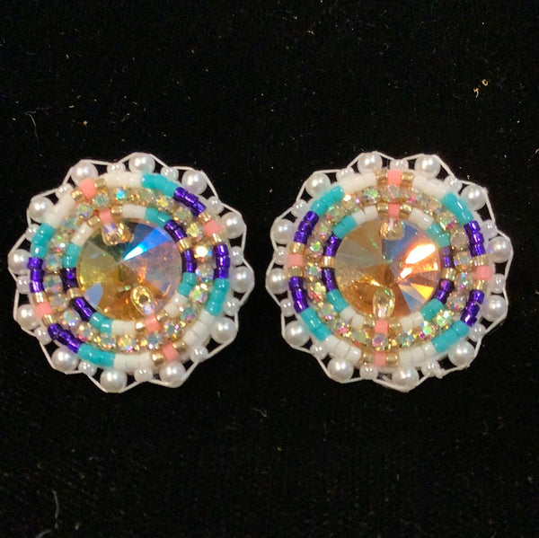 Sew on gem studs