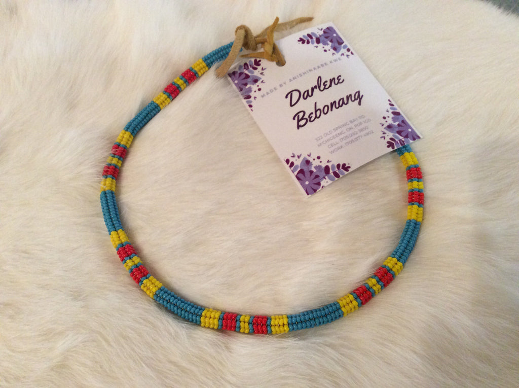 Peyote Stitch Necklace By Darlene Bebonang