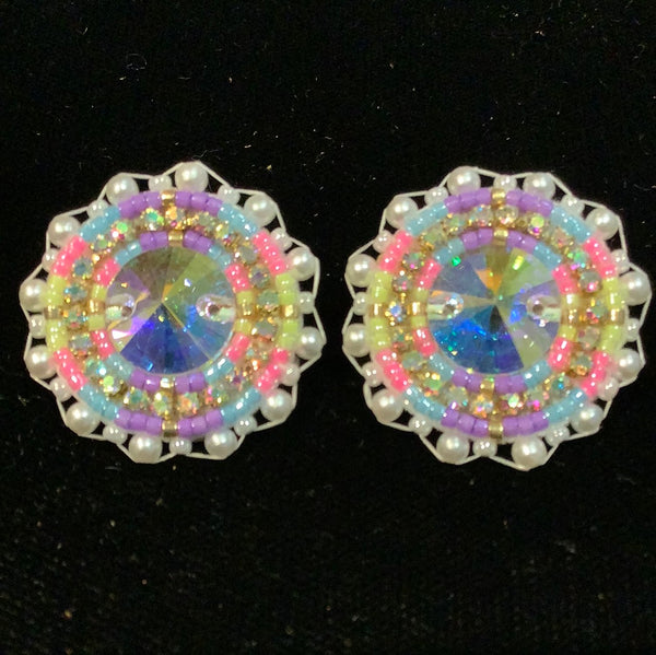 Sew on gem studs