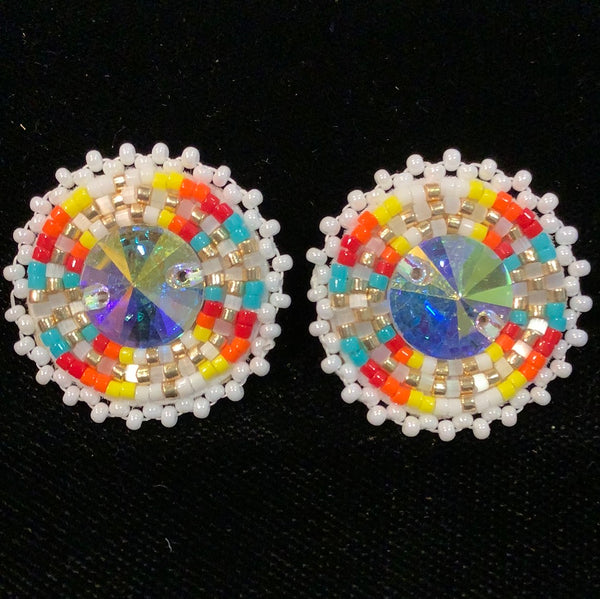 Sew on gem studs